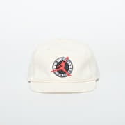 Jordan Flight Club Pro Unstructured Flat Bill Hat Pale Ivory/ Black