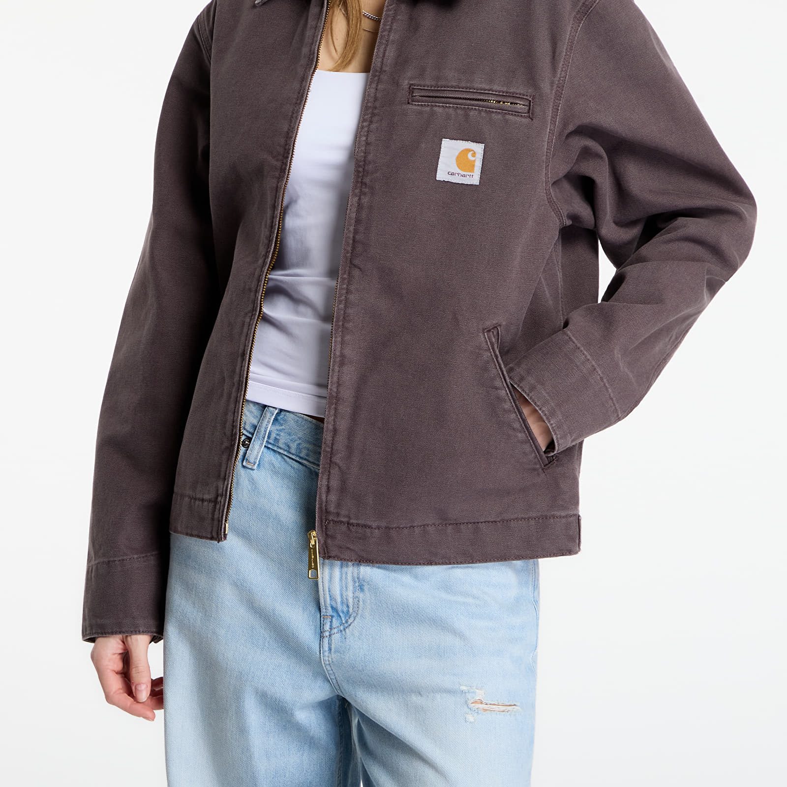 Kurtki męskie Carhartt WIP Detroit Jacket UNISEX Shale/ Shale