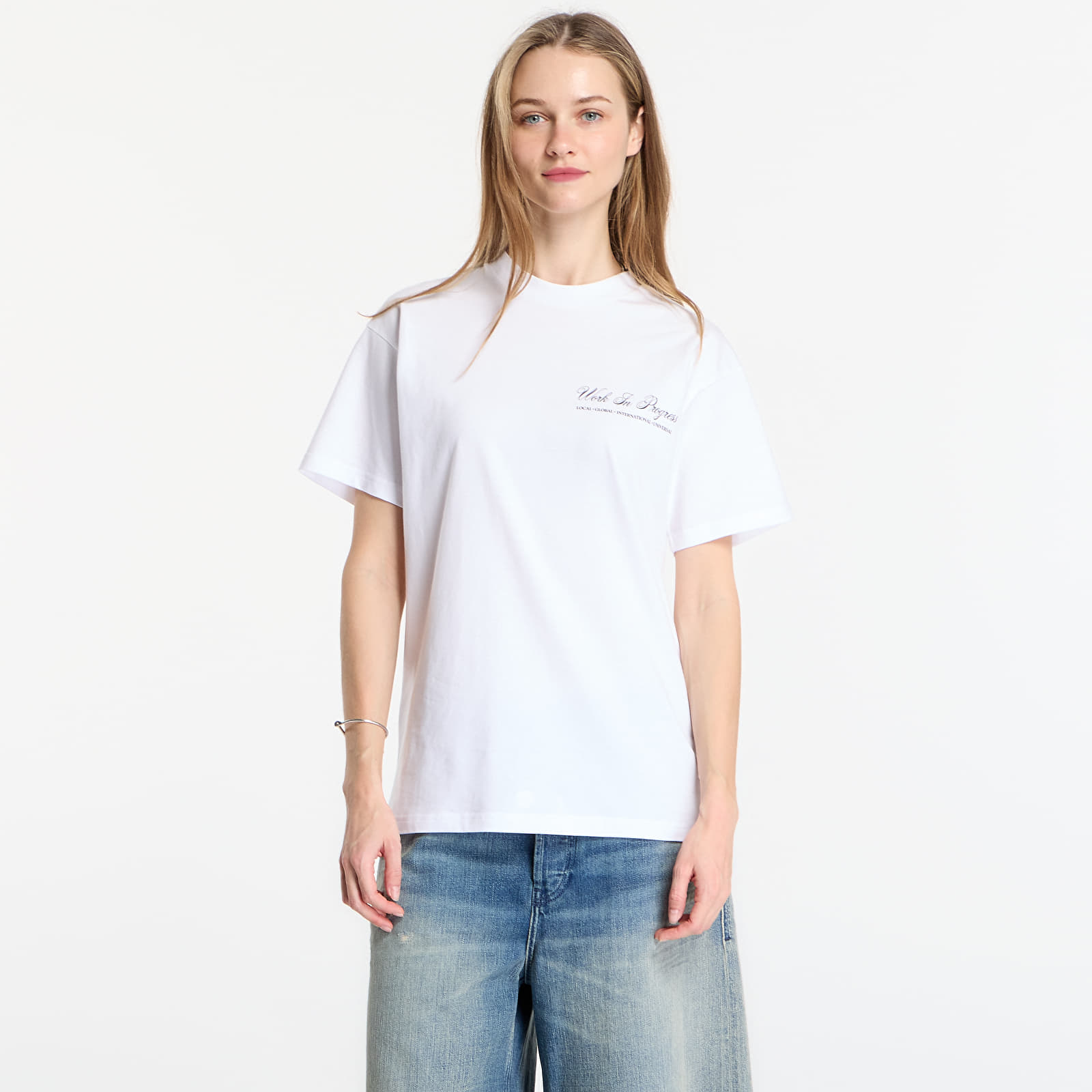 Férfi pólok Carhartt WIP S/S Cloud Heart T-Shirt UNISEX White