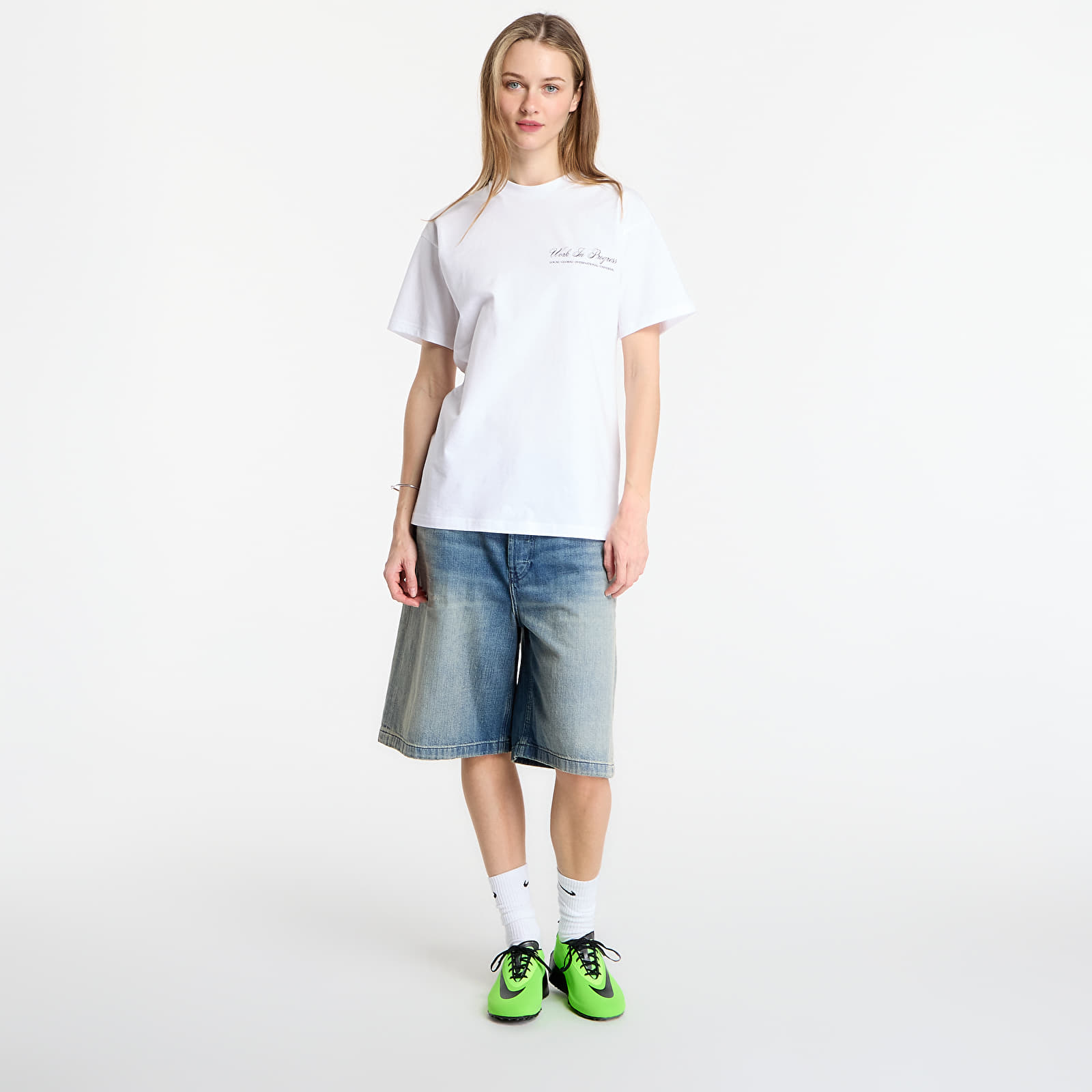 Férfi pólok Carhartt WIP S/S Cloud Heart T-Shirt UNISEX White