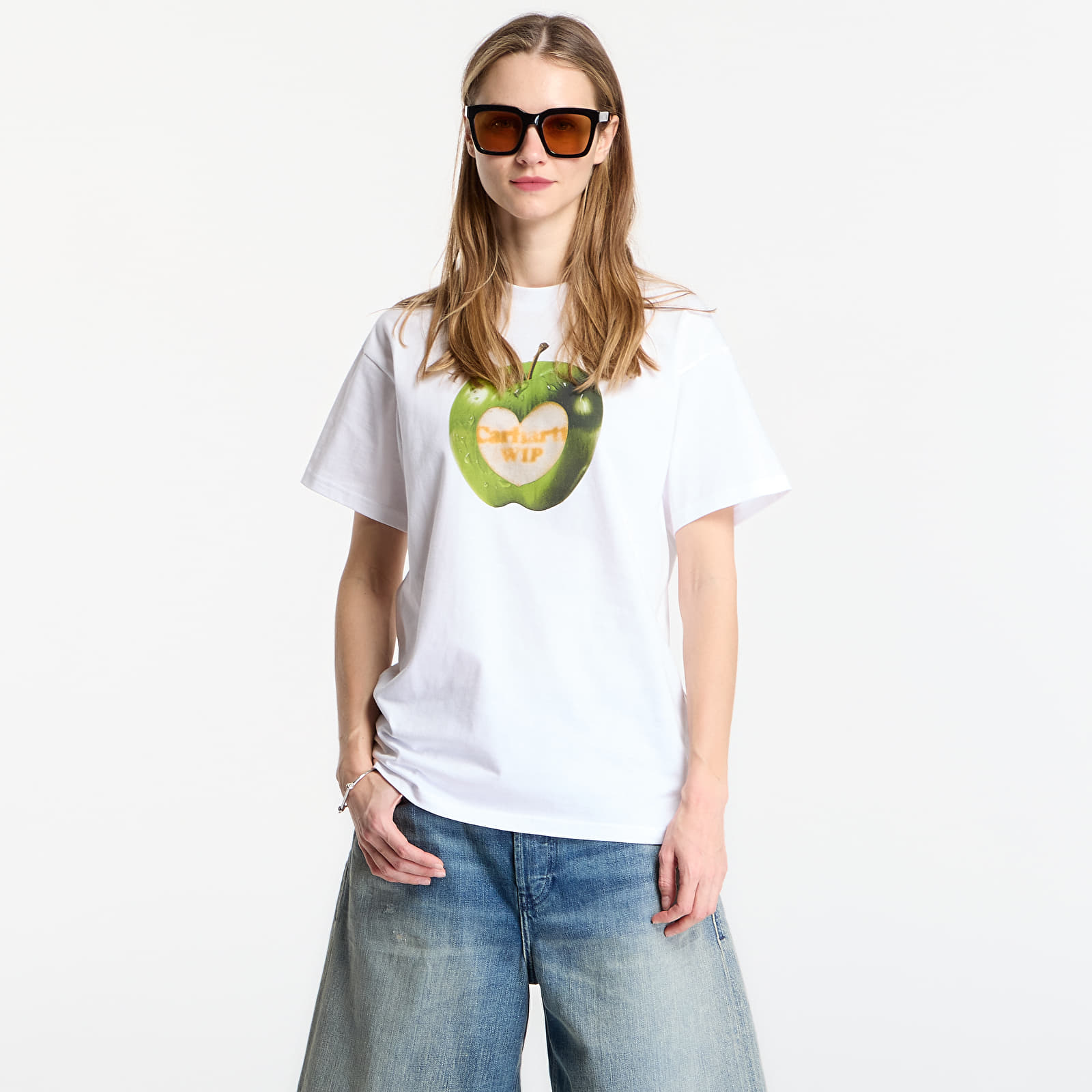 T-skjorter for menn Carhartt WIP S/S Spoiled T-Shirt UNISEX White