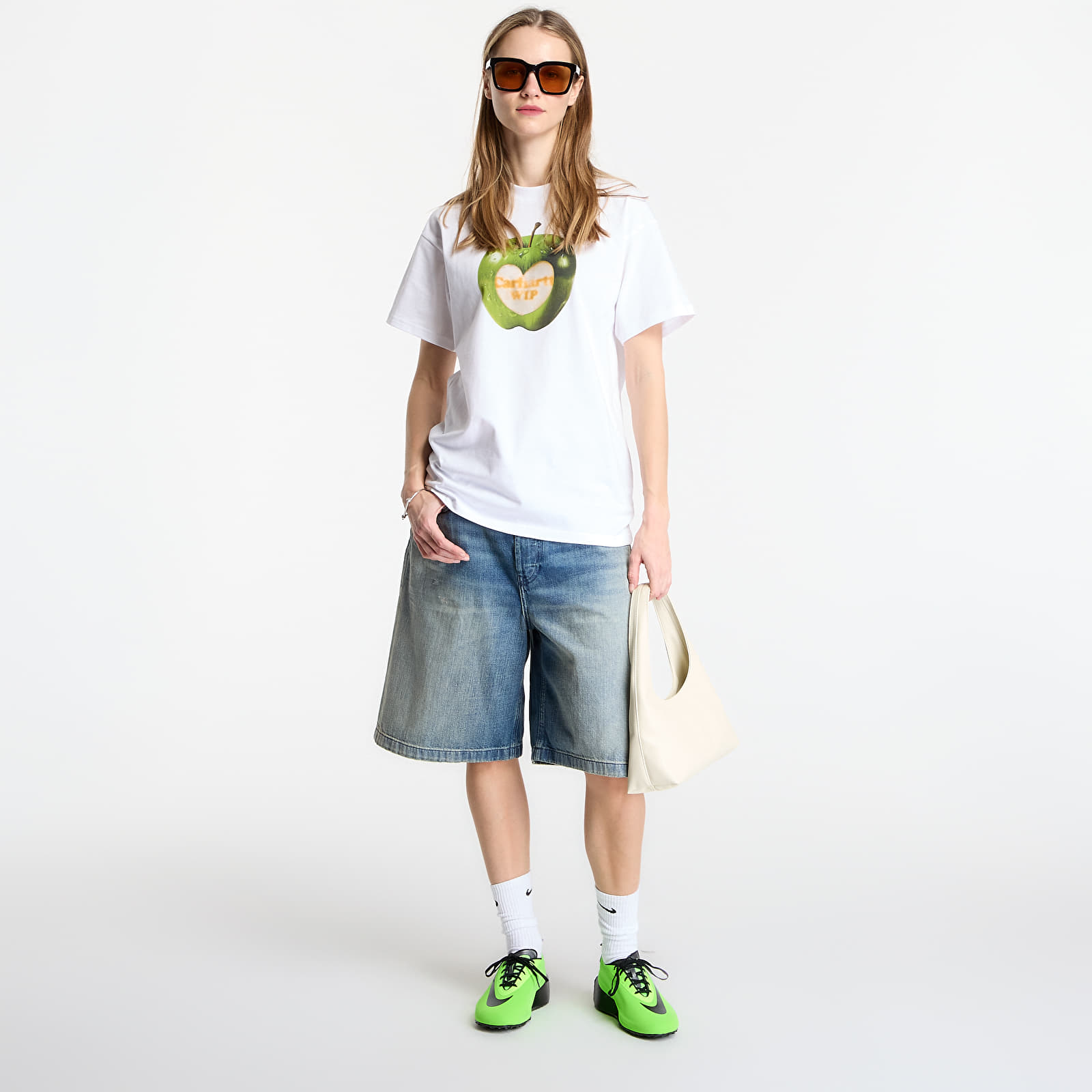 T-skjorter for menn Carhartt WIP S/S Spoiled T-Shirt UNISEX White