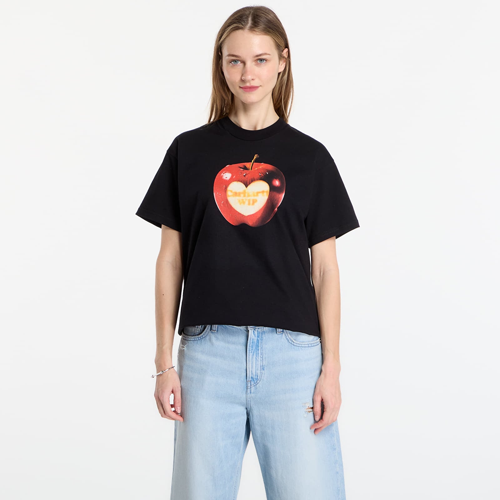 Moške majice  Carhartt WIP S/S Spoiled T-Shirt UNISEX Black