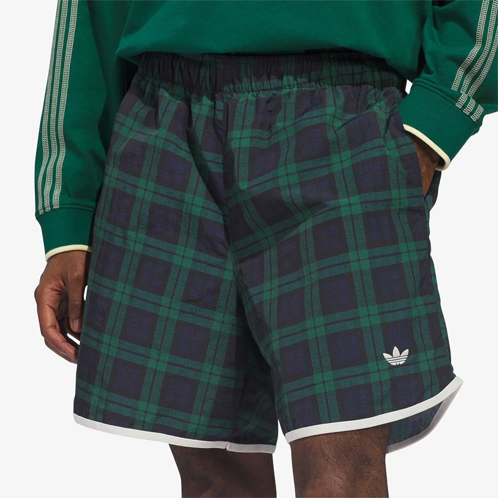 Miesten shortsit adidas Cherry Track Short UNISEX Night Indigo