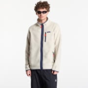 Patagonia M's Retro Pile Jacket Pelican W/ Smolder Blue