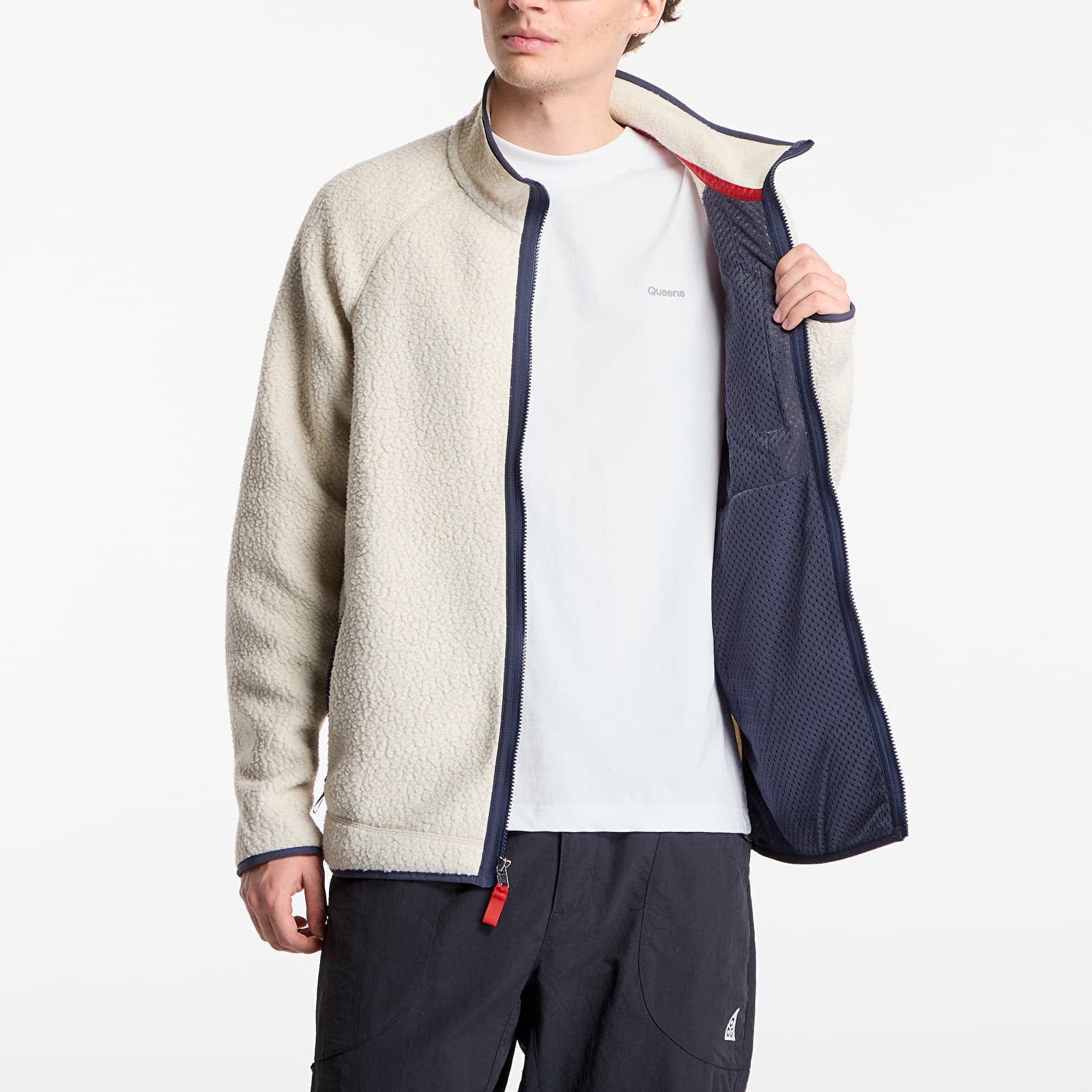 Jackor Patagonia M's Retro Pile Jacket Pelican W/ Smolder Blue