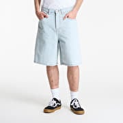 Vans Check-5 Baggy Denim Shorts Blue Ice