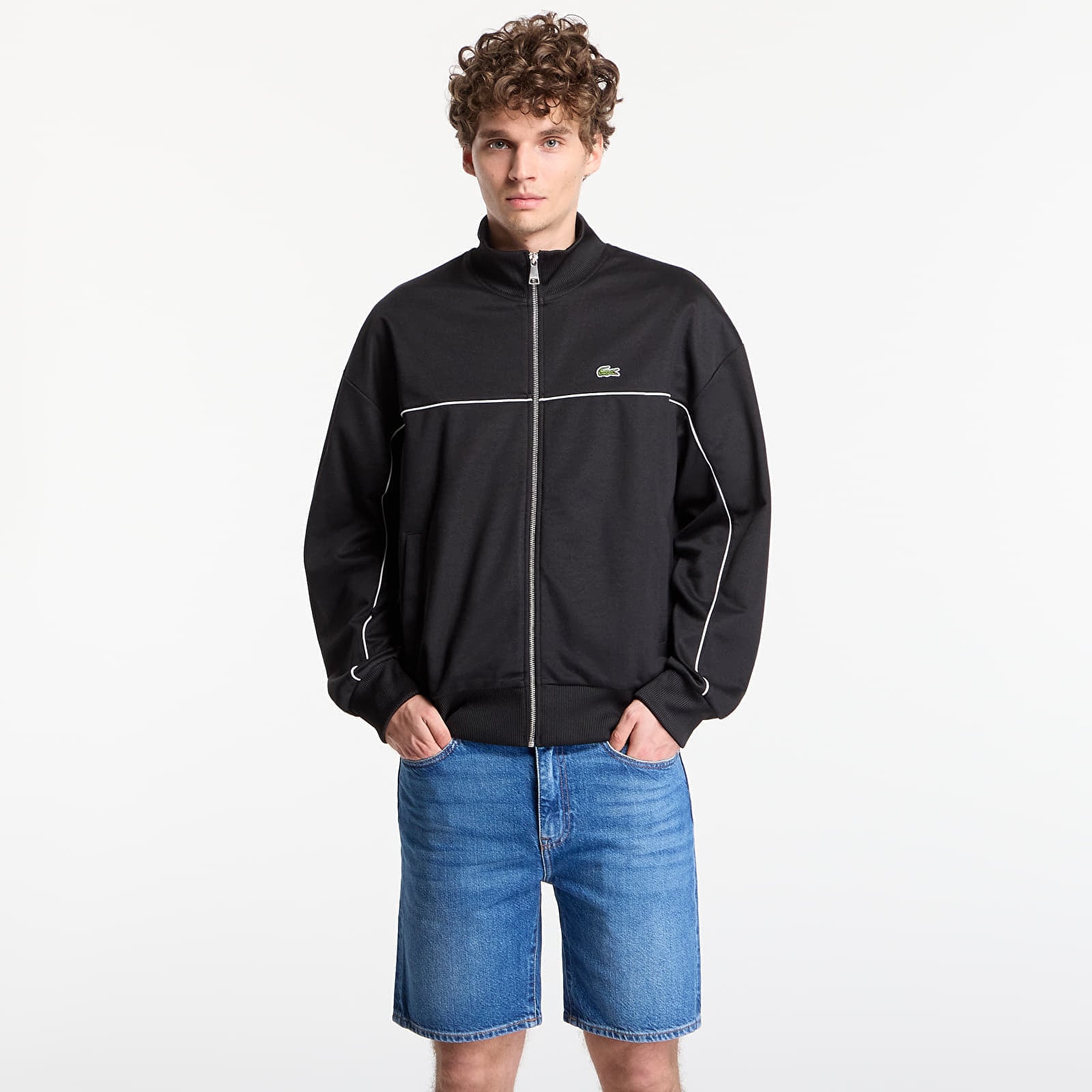Φούτερ LACOSTE Sweatshirt Black 6