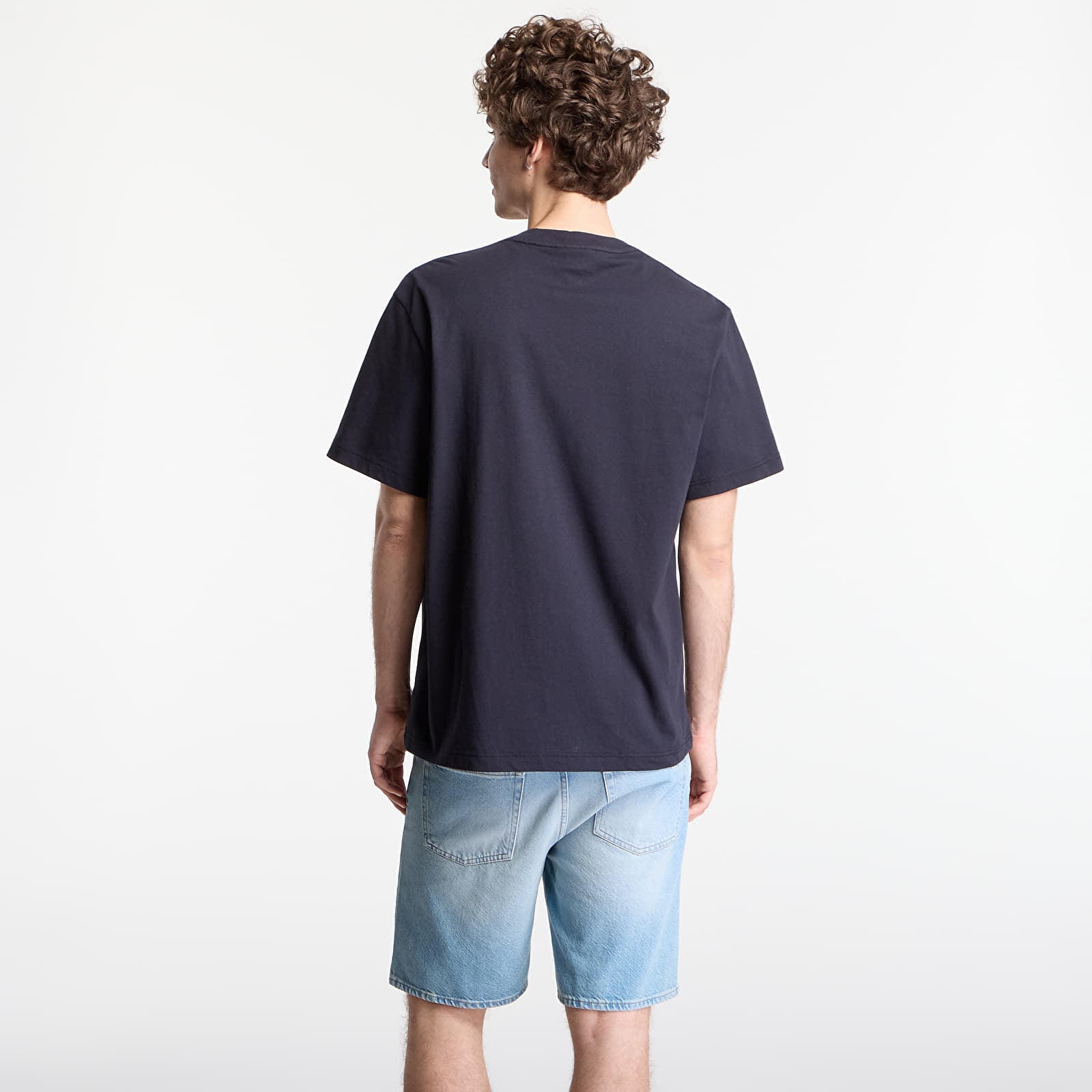 T-Shirts Männer LACOSTE Tee-Shirt Blackbird/ Graphite