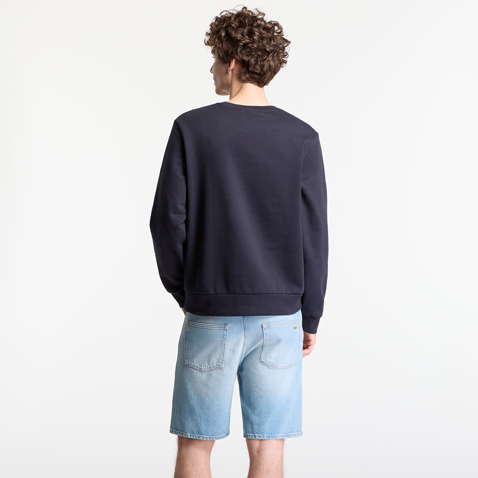 Herren-Sweatshirts LACOSTE Sweatshirt Blackbird/ Graphite