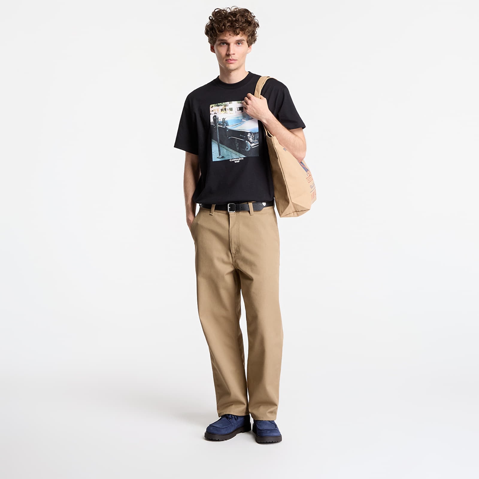 Men's T-shirts Carhartt WIP S/S Warm Views T-Shirt UNISEX Black