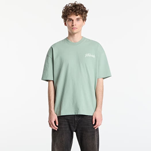 Majice AllSaints Odyssey Ss Crew Graphic T-Shirt Spring Green