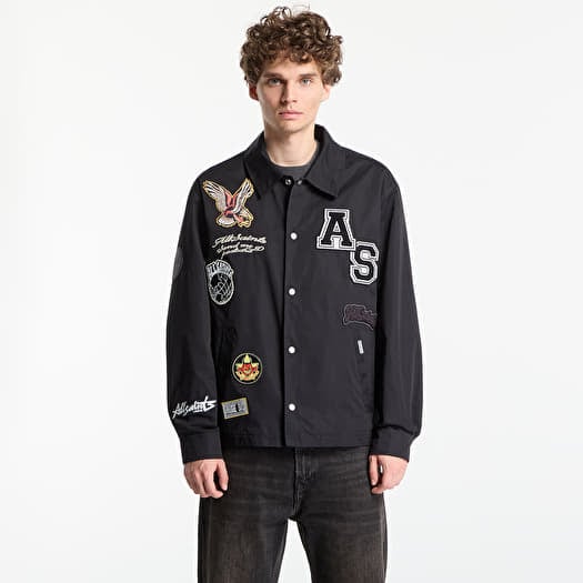 Jacke AllSaints Soundman Coach Jacket Black