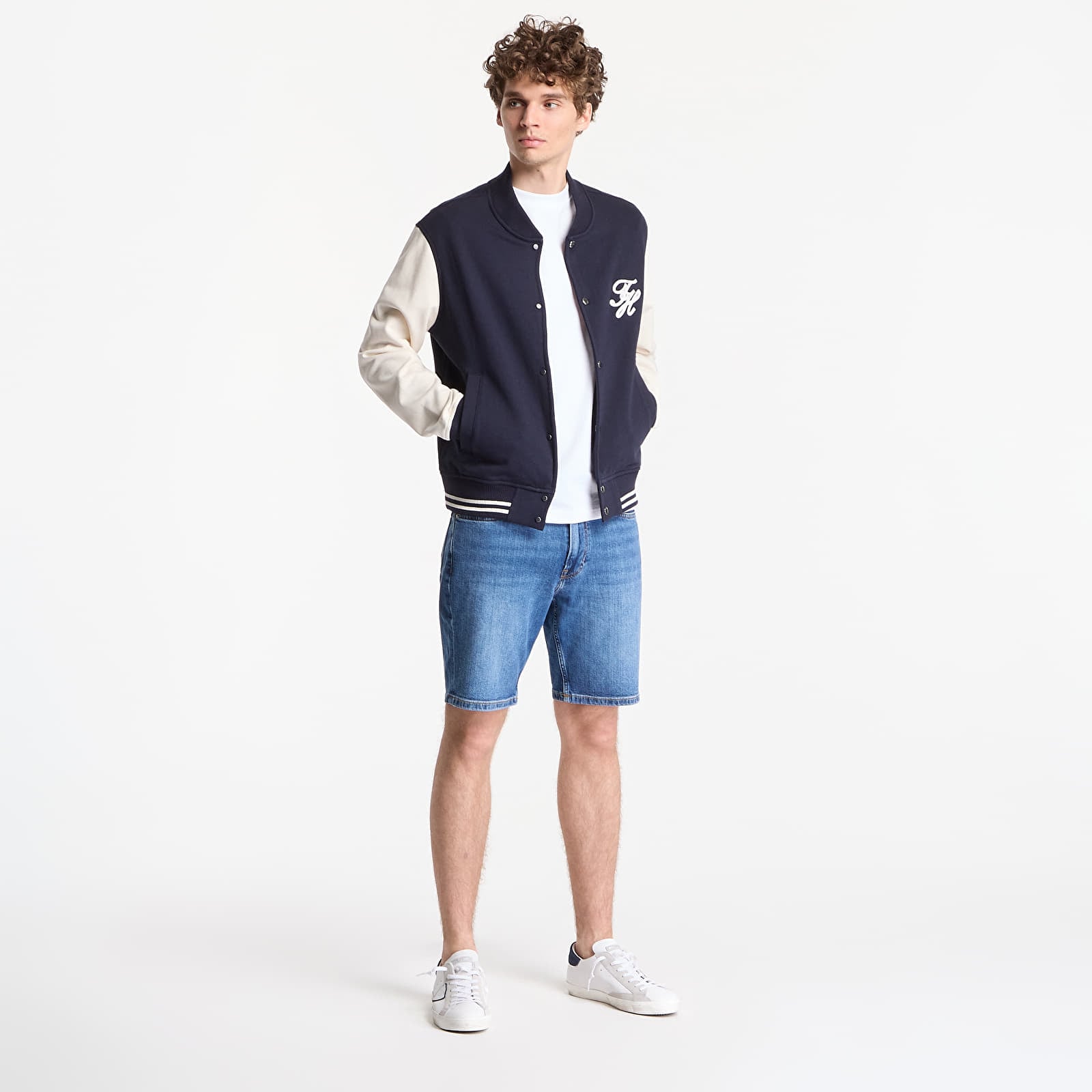 Šorti Tommy Hilfiger Denton Short Cobalt Blue Finn