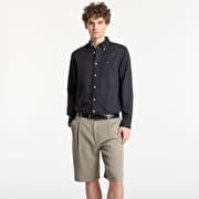 Tommy Hilfiger Linen Blend Solid Btd Rf Shirt Black