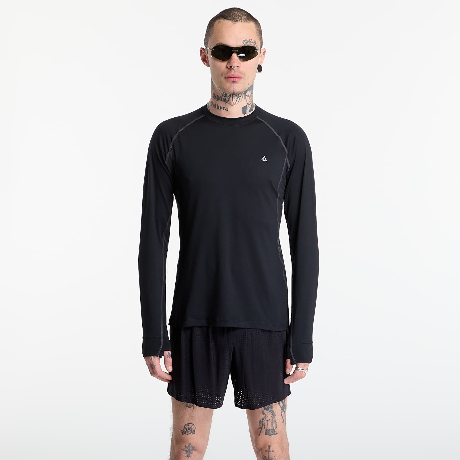 T-Shirts Männer Nike ACG "Wildsee" Men's Dri-FIT Long-Sleeve Base Layer Black/ Anthracite/ Summit White