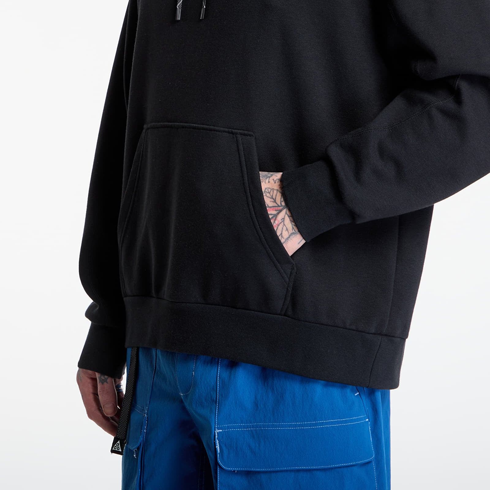 Herren-Sweatshirts Nike ACG "Magic Hour" Men's Dri-FIT Trail Hoodie Black/ Summit White/ Summit White