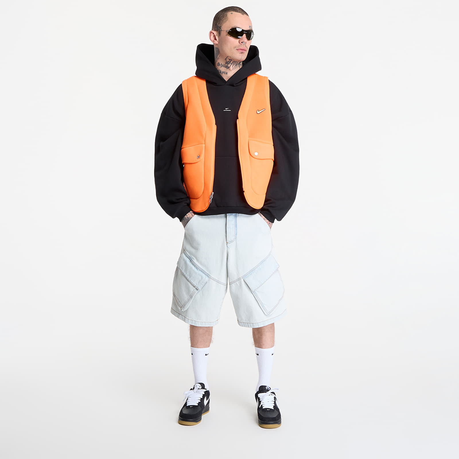 Herren-Westen Nike Project F.R.O.G. Men's Bubble Pod Vest Total Orange/ Tangerine Tint