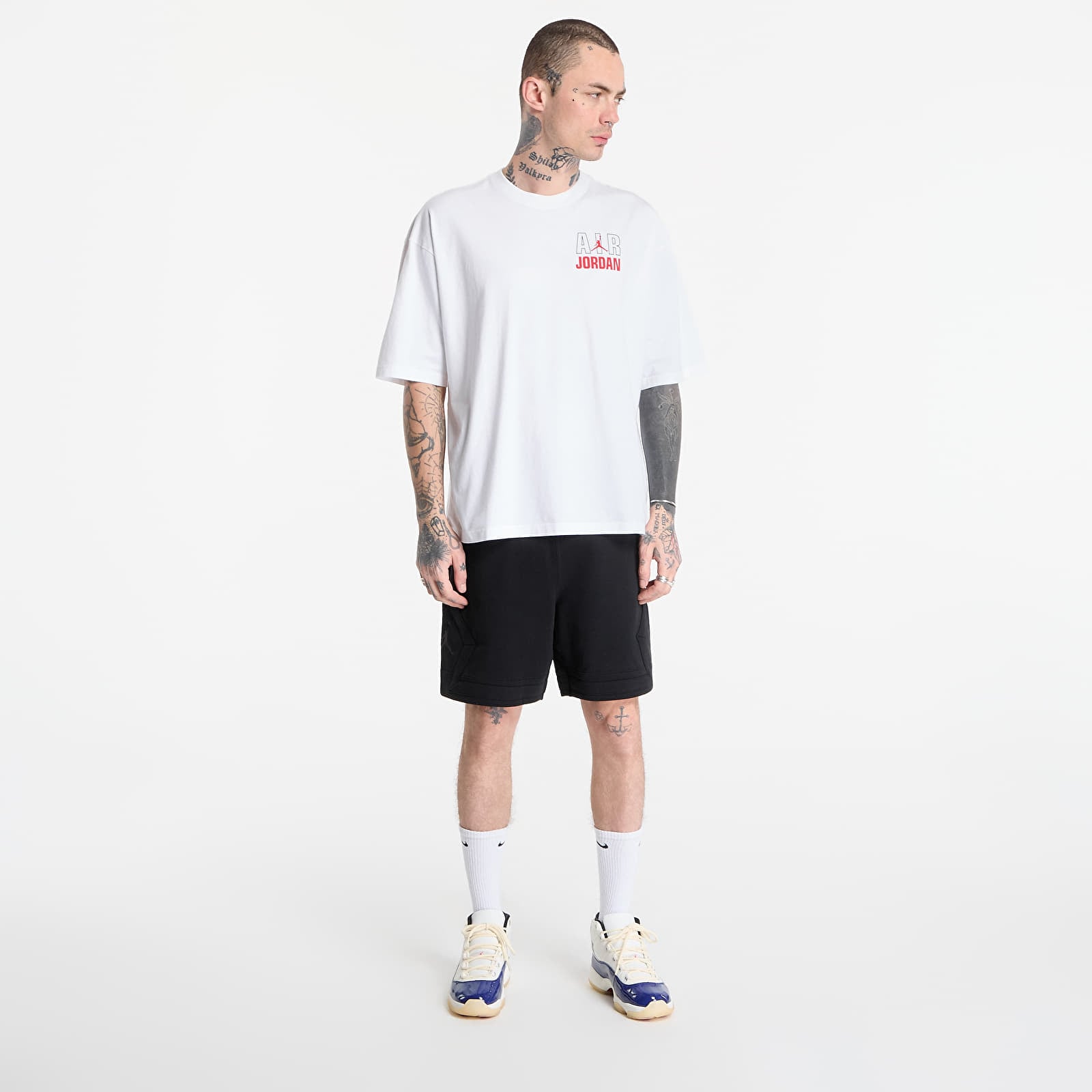 T-Shirts Männer Jordan Flight Men's T-Shirt White/ University Red