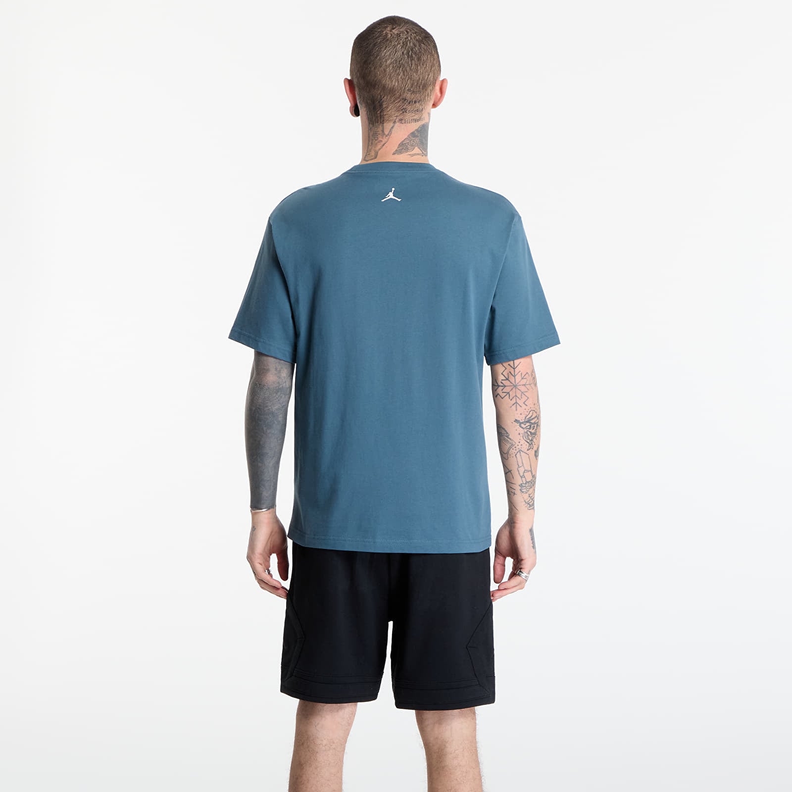 Magliette da uomo Jordan Men's Graphic T-Shirt Ash Green/ White