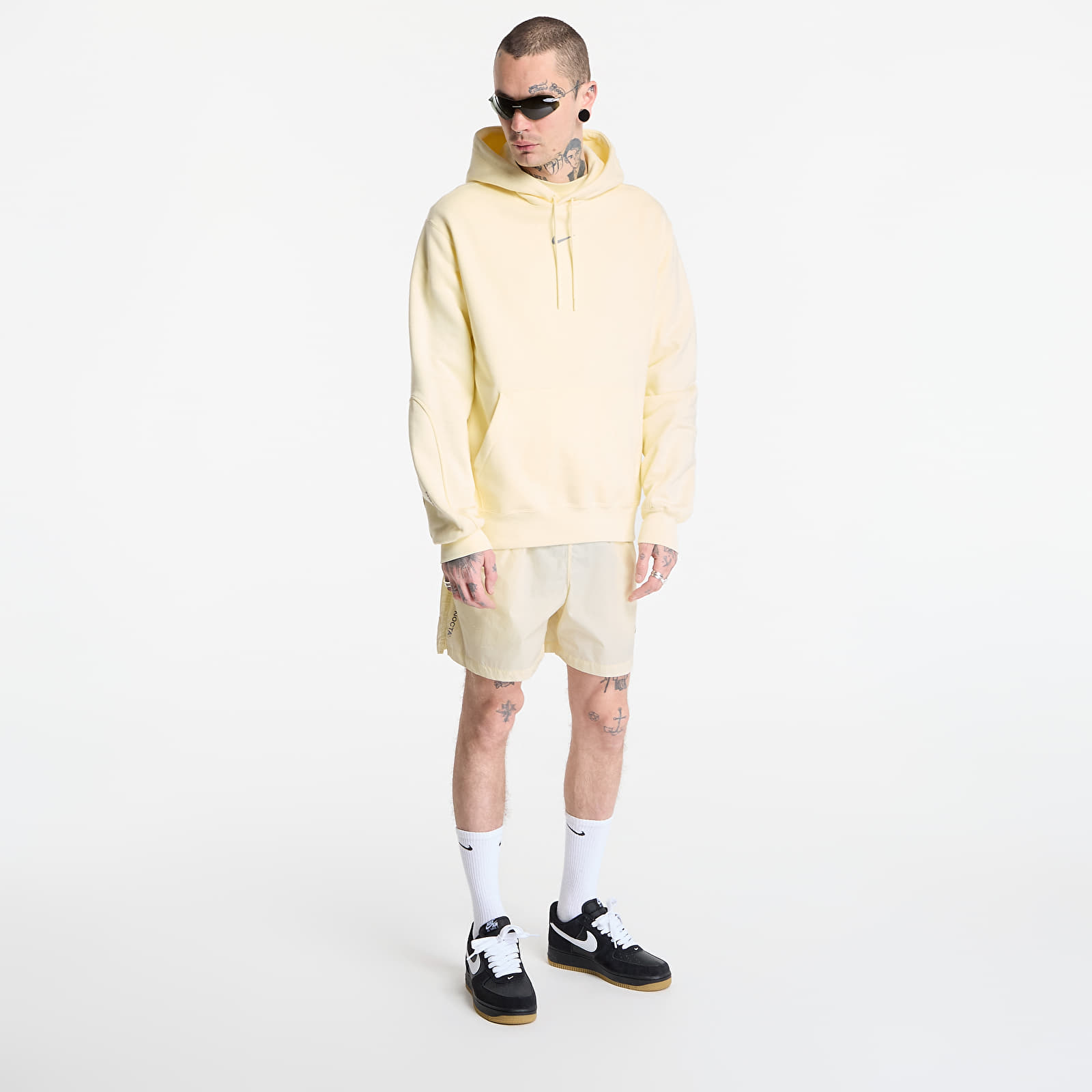 Vīriešu džemperi Nike x NOCTA Fleece CS Hoodie 2 Alabaster/ Stealth