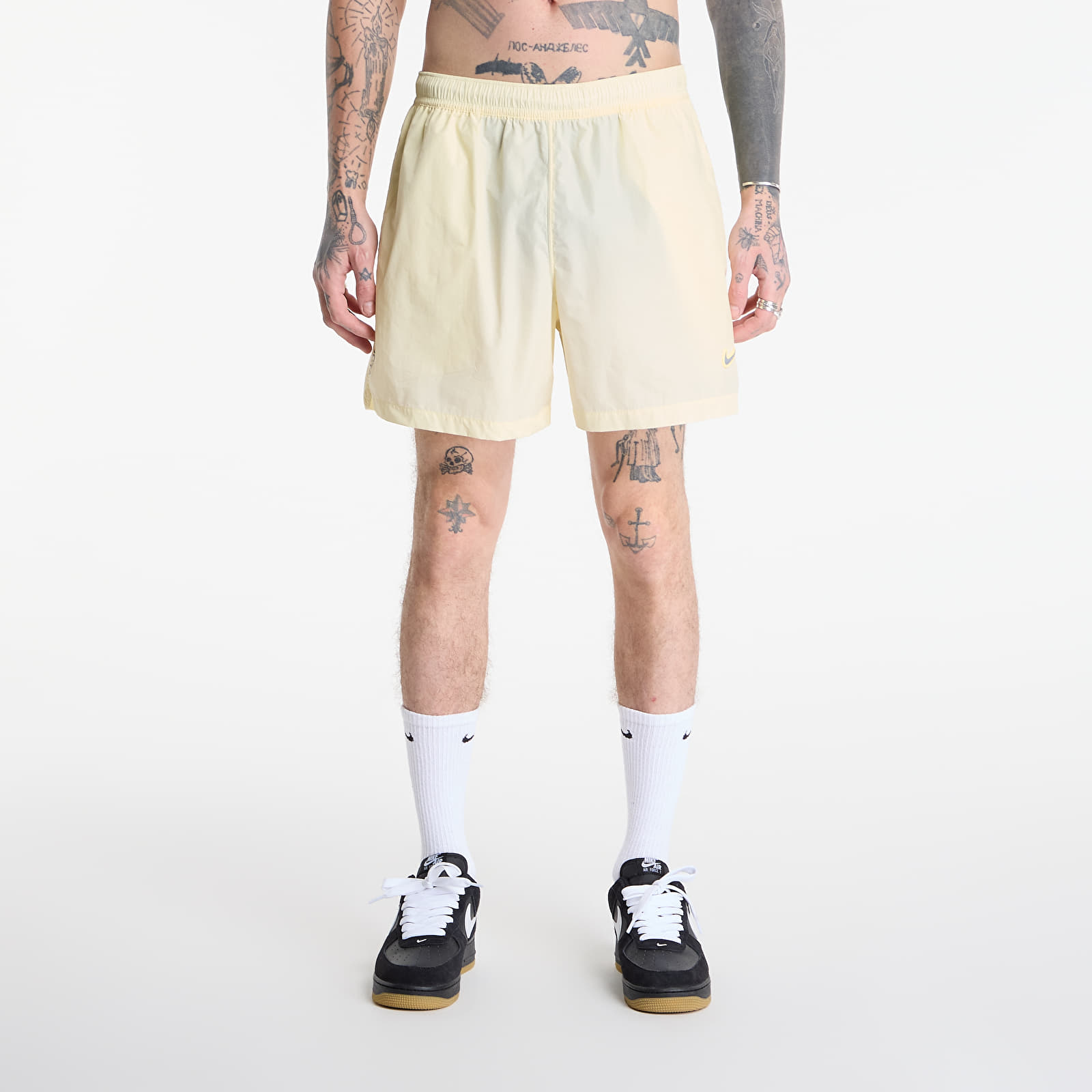 Pantaloncini uomo Nike x NOCTA Cardinal Nylon Shorts Alabaster/ Stealth