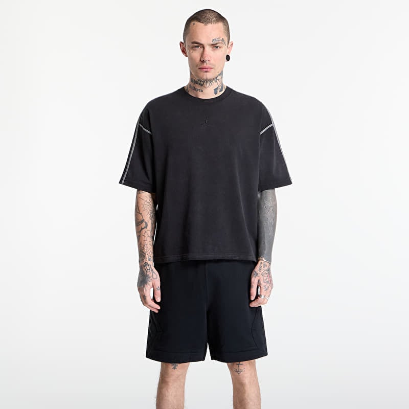 T-shirt Jordan Flight Men's Heavyweight Short-Sleeve Top Black/ Sail/ Black