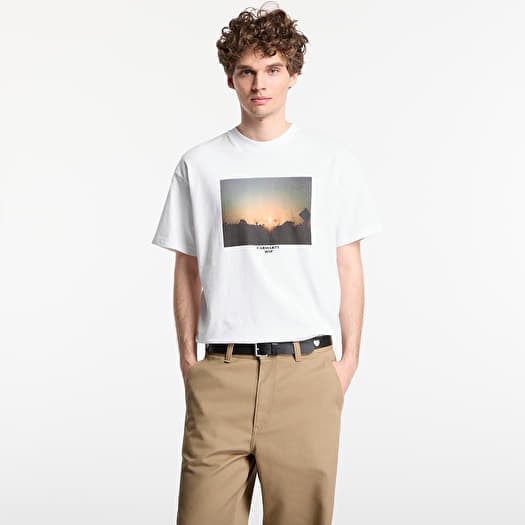 T-Shirt Carhartt WIP S/S Warm Views T-Shirt UNISEX White