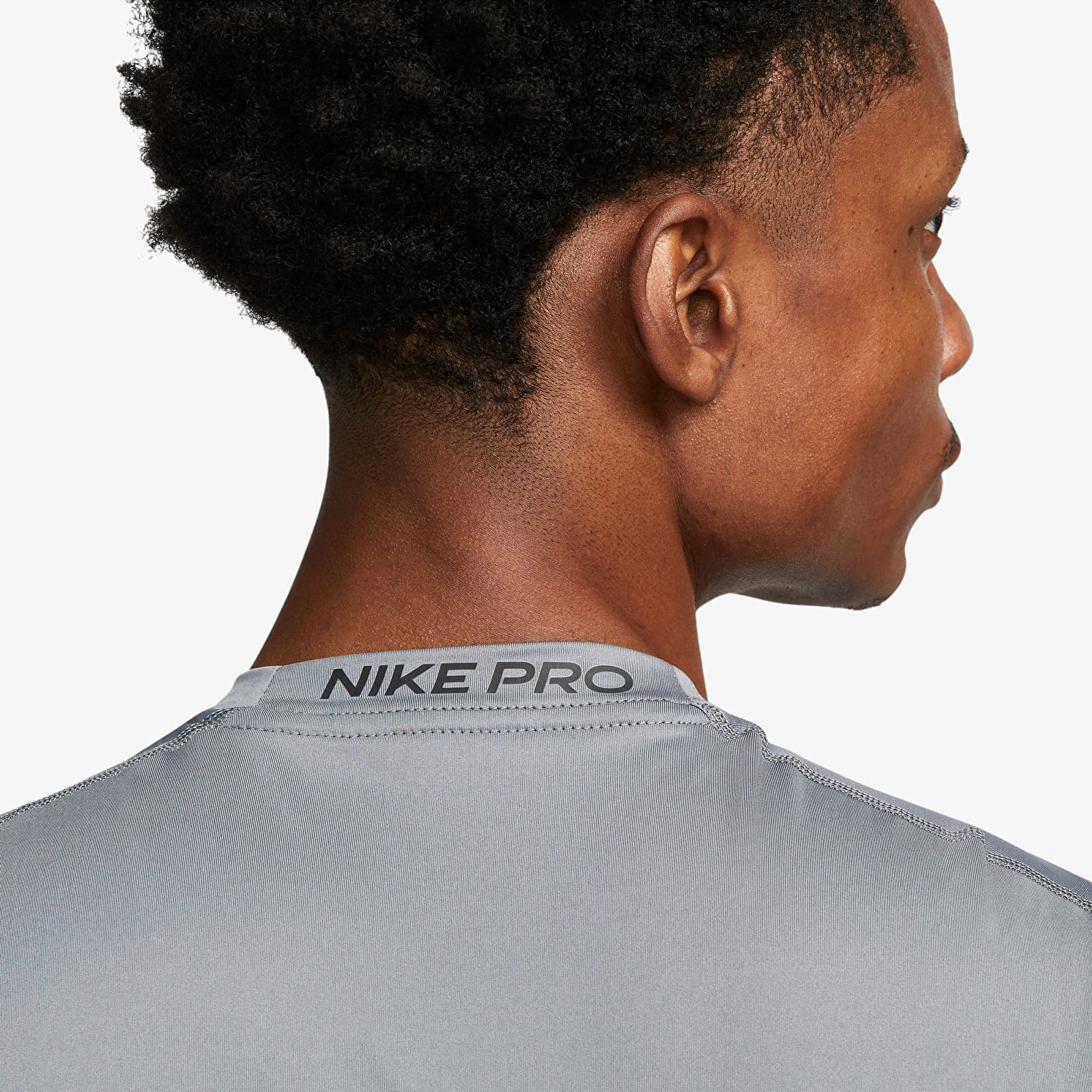 Tílka Nike Pro Men's Dri-FIT Tight Sleeveless Fitness Top Smoke Grey/ Black