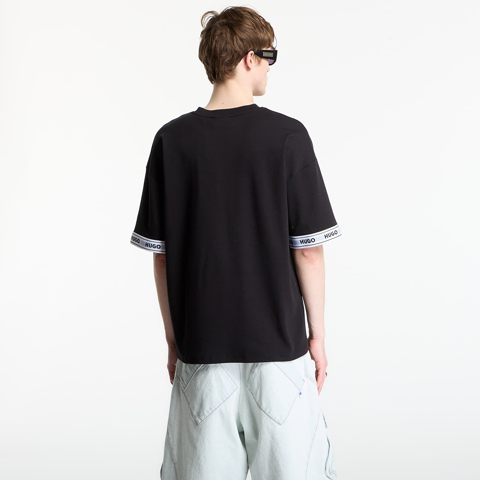 Pánske tričká Hugo Boss L-Tade T-Shirt Black