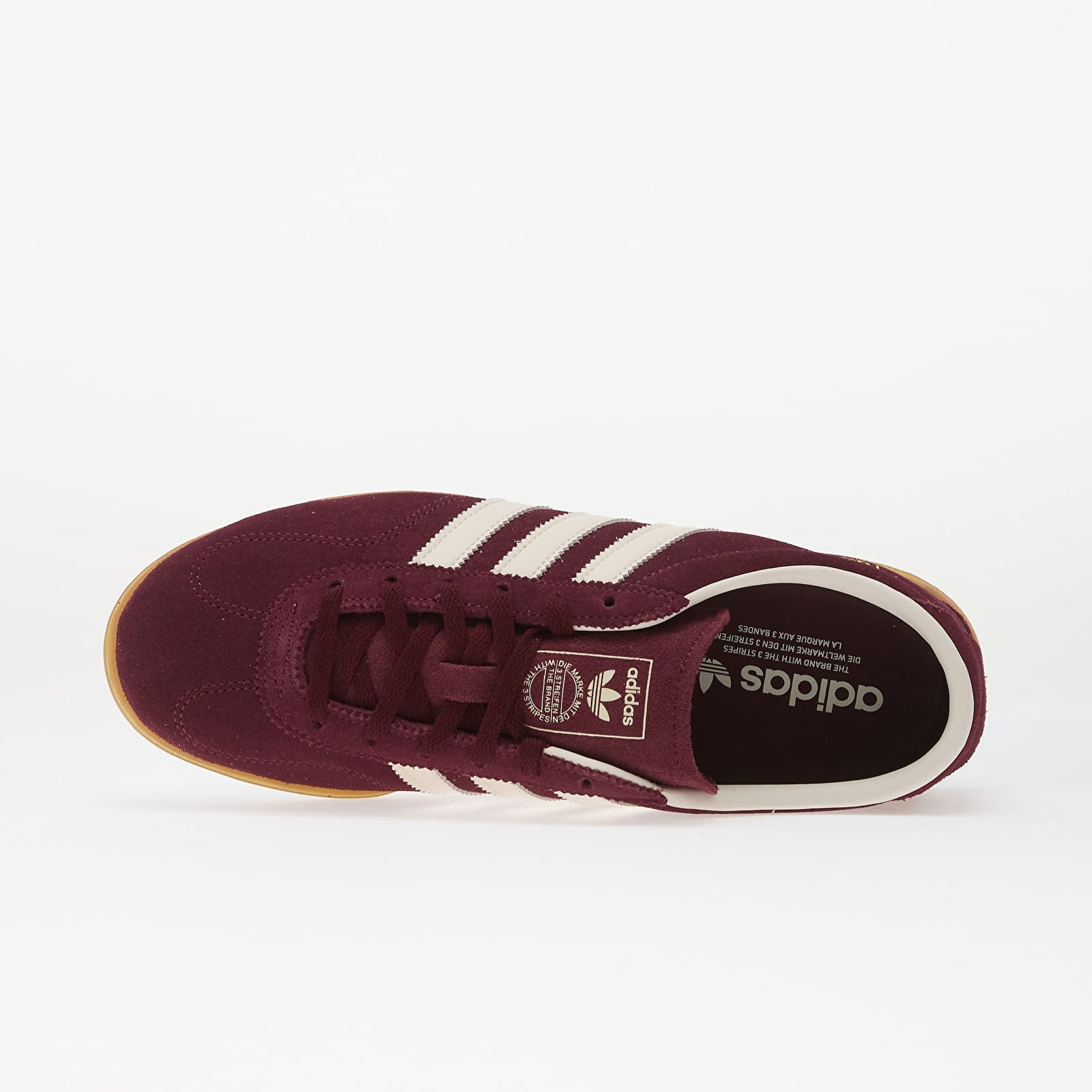 Sneakers und Schuhe für Frauen adidas Gazelle Lo Pro W Maroon/ Core White/ Gum