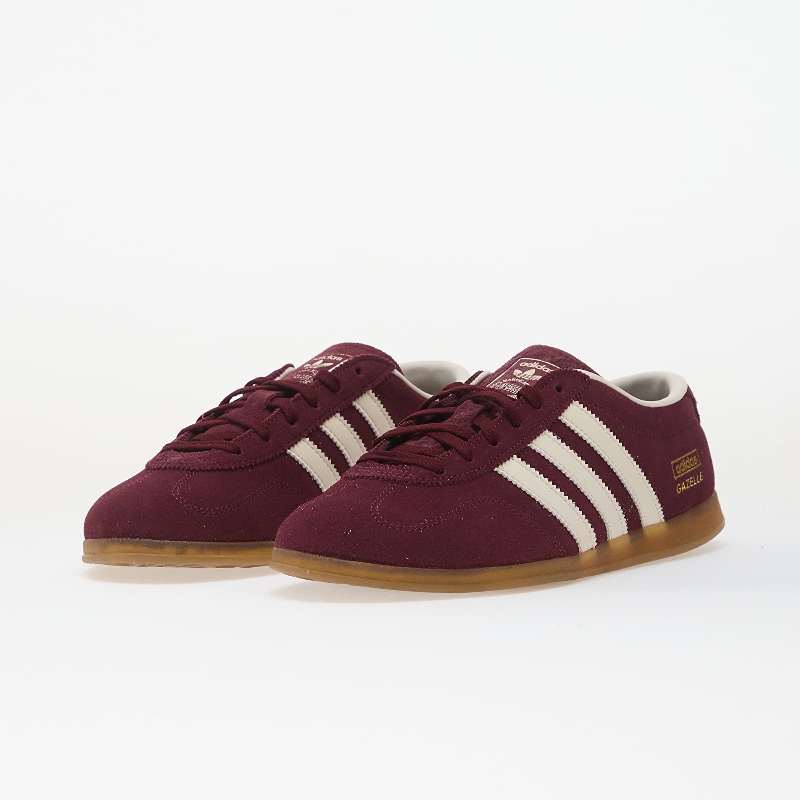 Sneakers und Schuhe für Frauen adidas Gazelle Lo Pro W Maroon/ Core White/ Gum