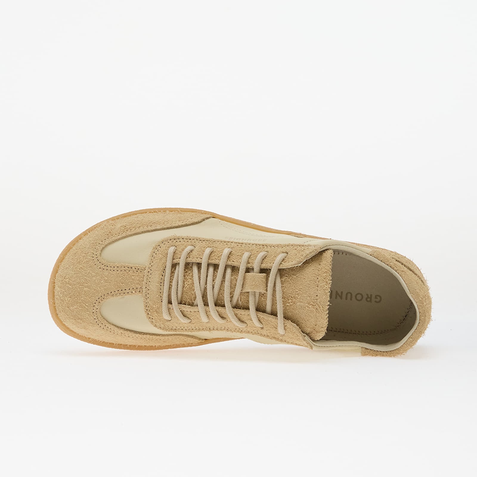 Sneakers und Schuhe für Frauen Groundies Panama Soft Women Lemon Cream