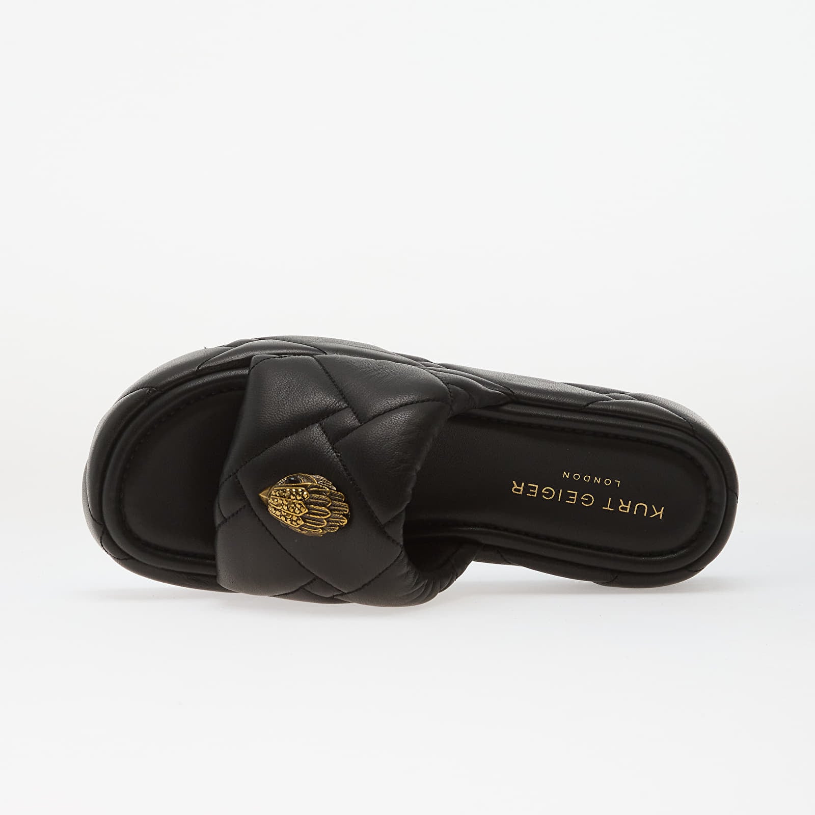 Chaussures et baskets femme Kurt Geiger Kensington Puff Flatform Black