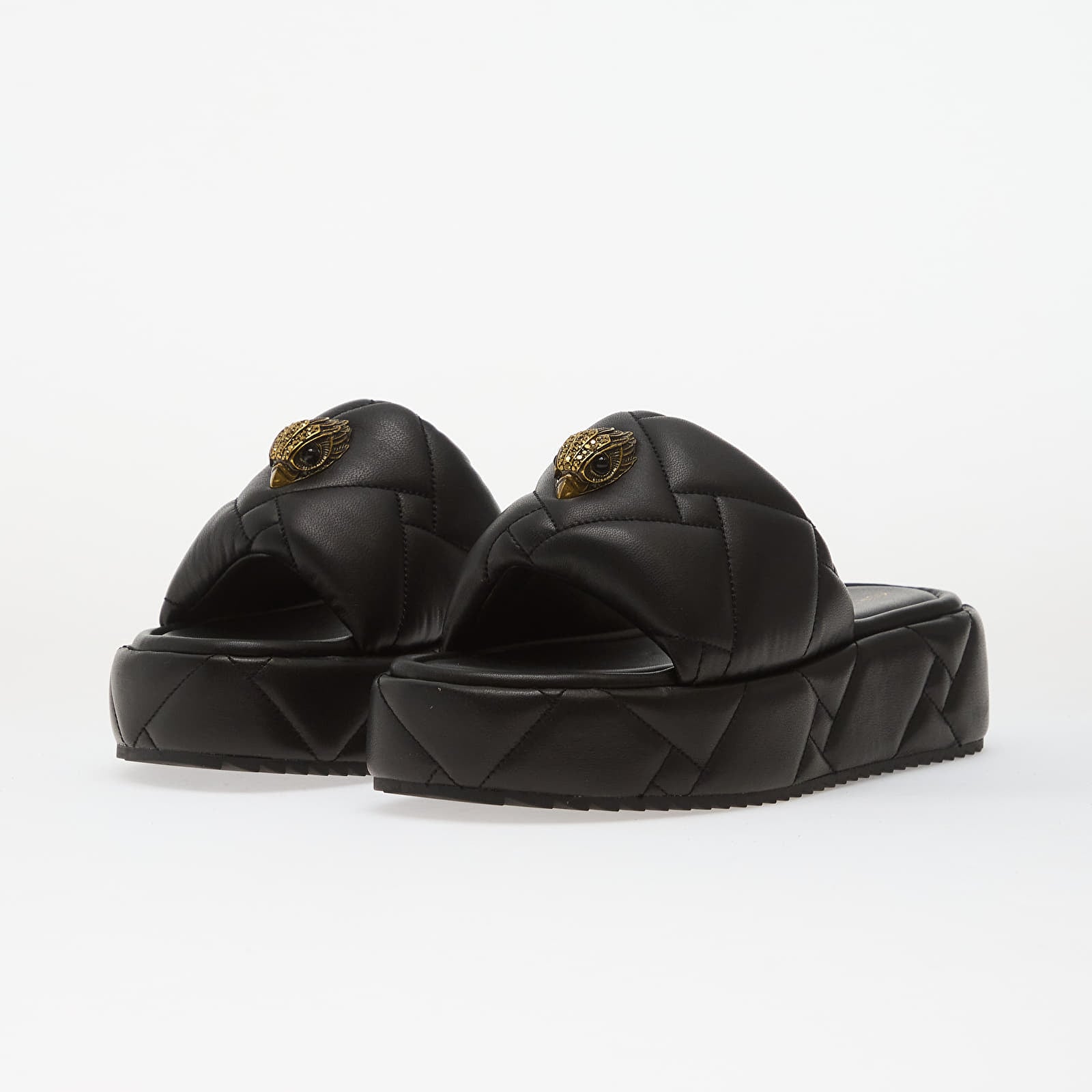 Chaussures et baskets femme Kurt Geiger Kensington Puff Flatform Black