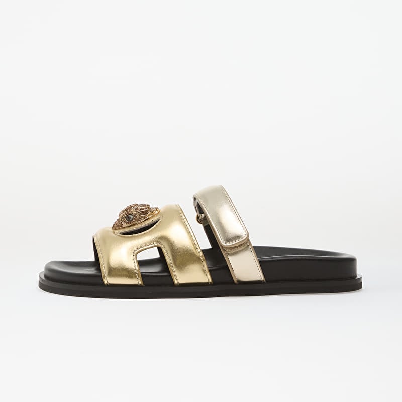 Kurt Geiger Eagle Cut Out Sandal Gold Comb