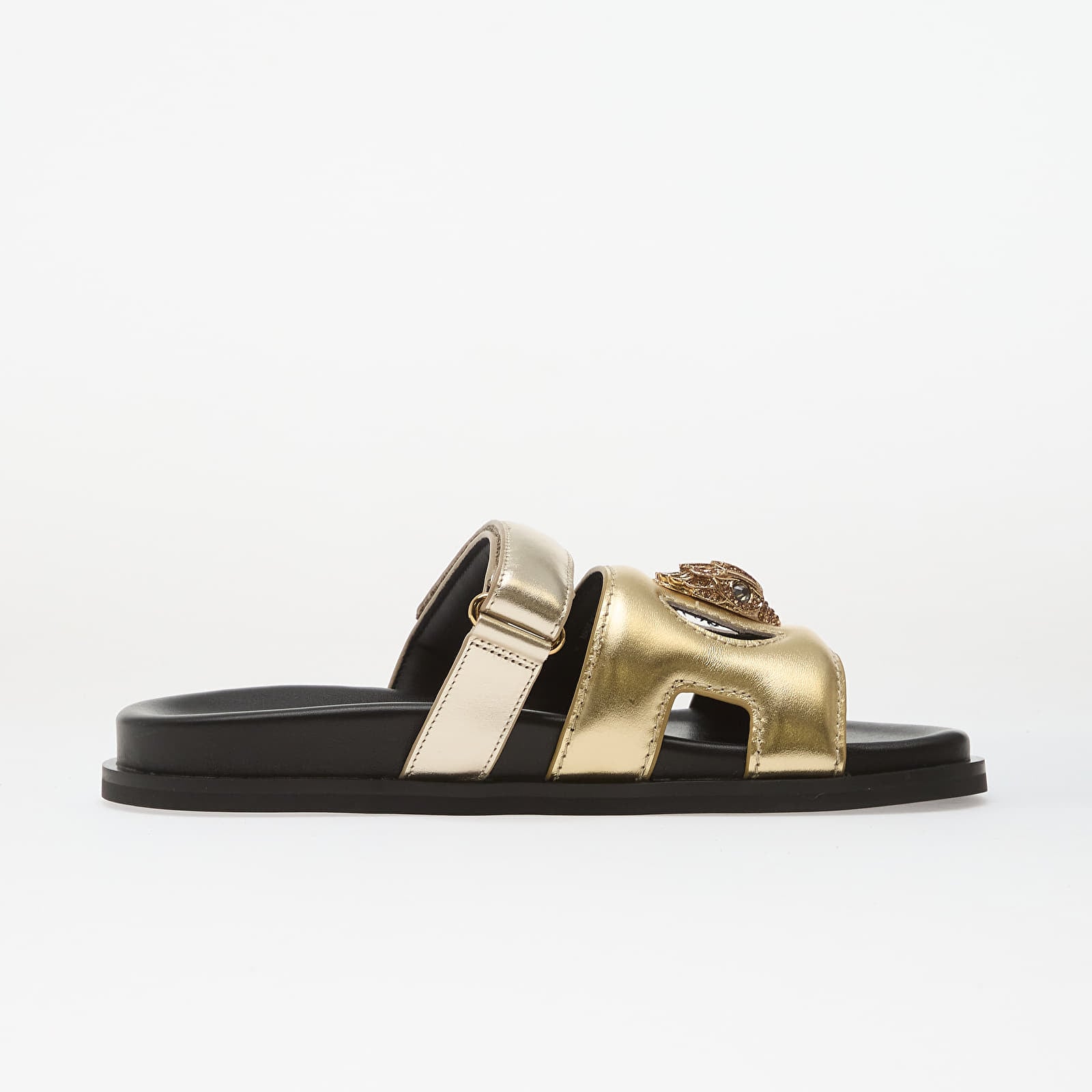 Férfi cipők Kurt Geiger Eagle Cut Out Sandal Gold Comb