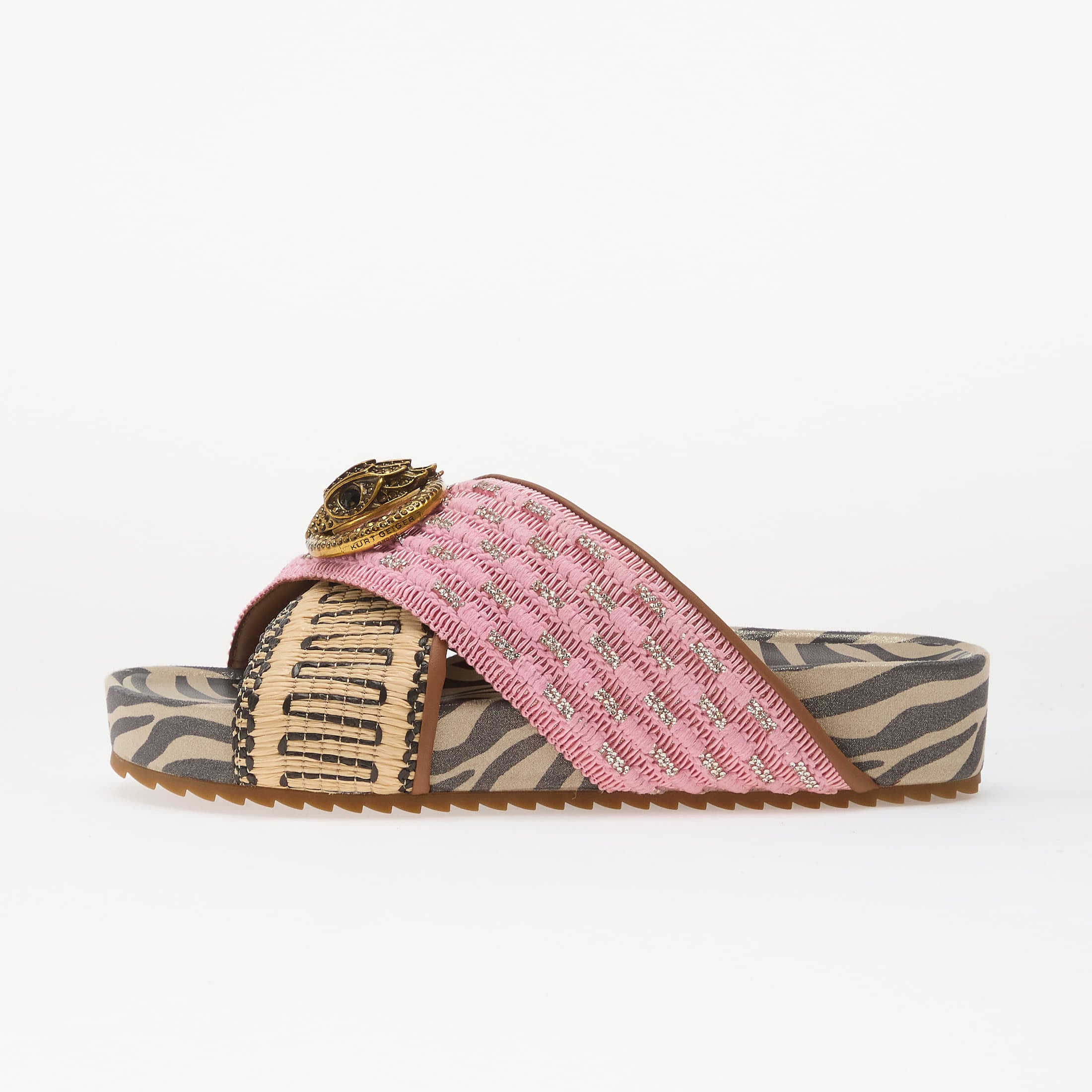 Sneakers Kurt Geiger Chelsea Cross Strap Pink Comb EUR 36