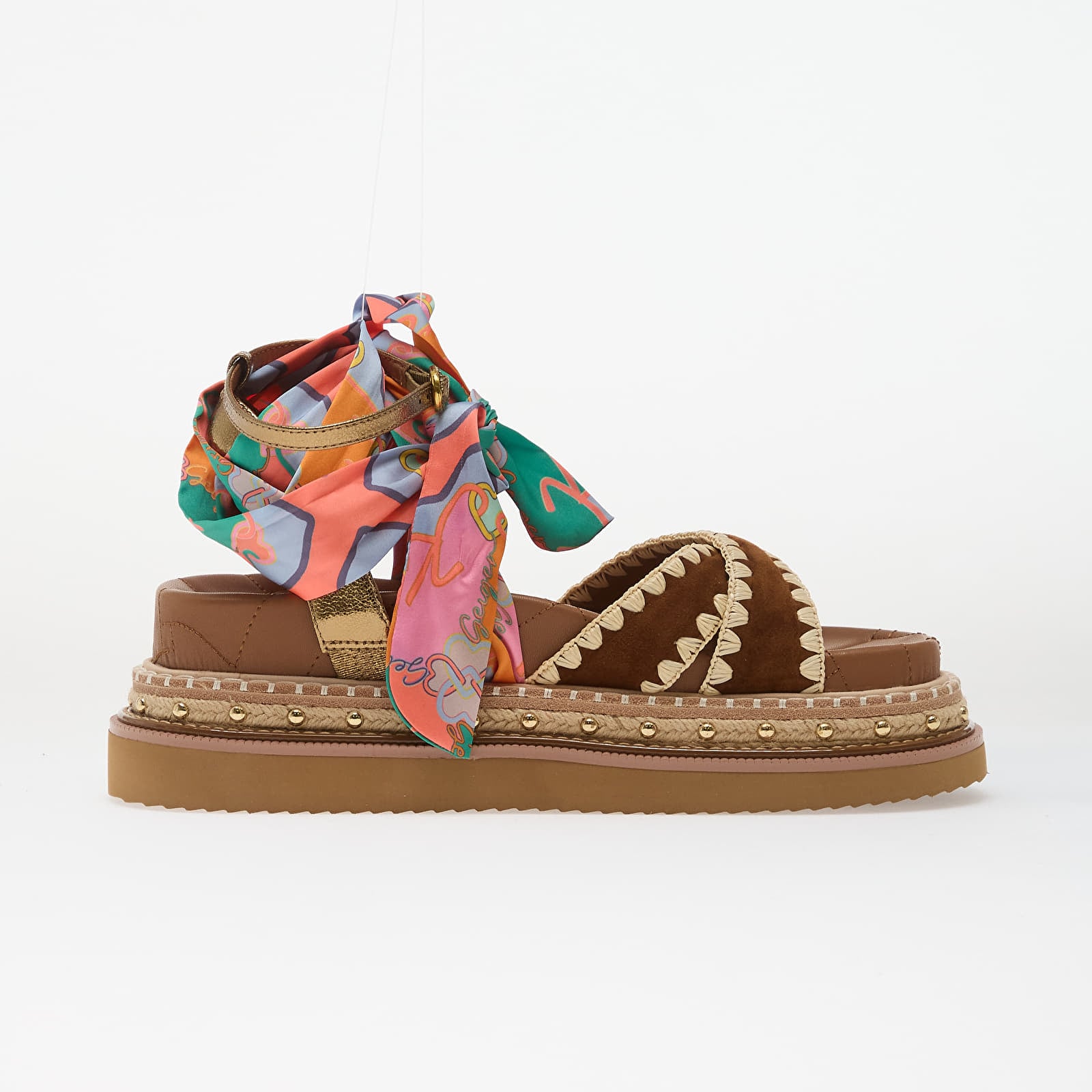 Férfi cipők Kurt Geiger Orson Cross Scarf Sdl Tan Comb