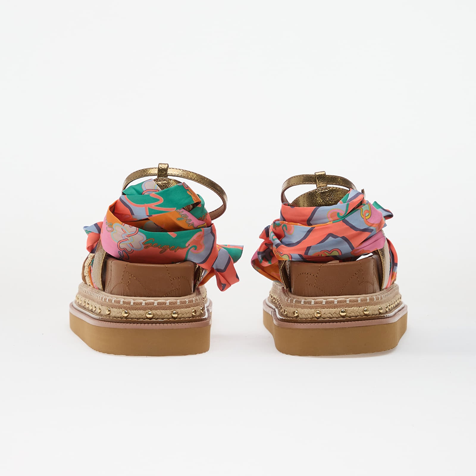 Férfi cipők Kurt Geiger Orson Cross Scarf Sdl Tan Comb