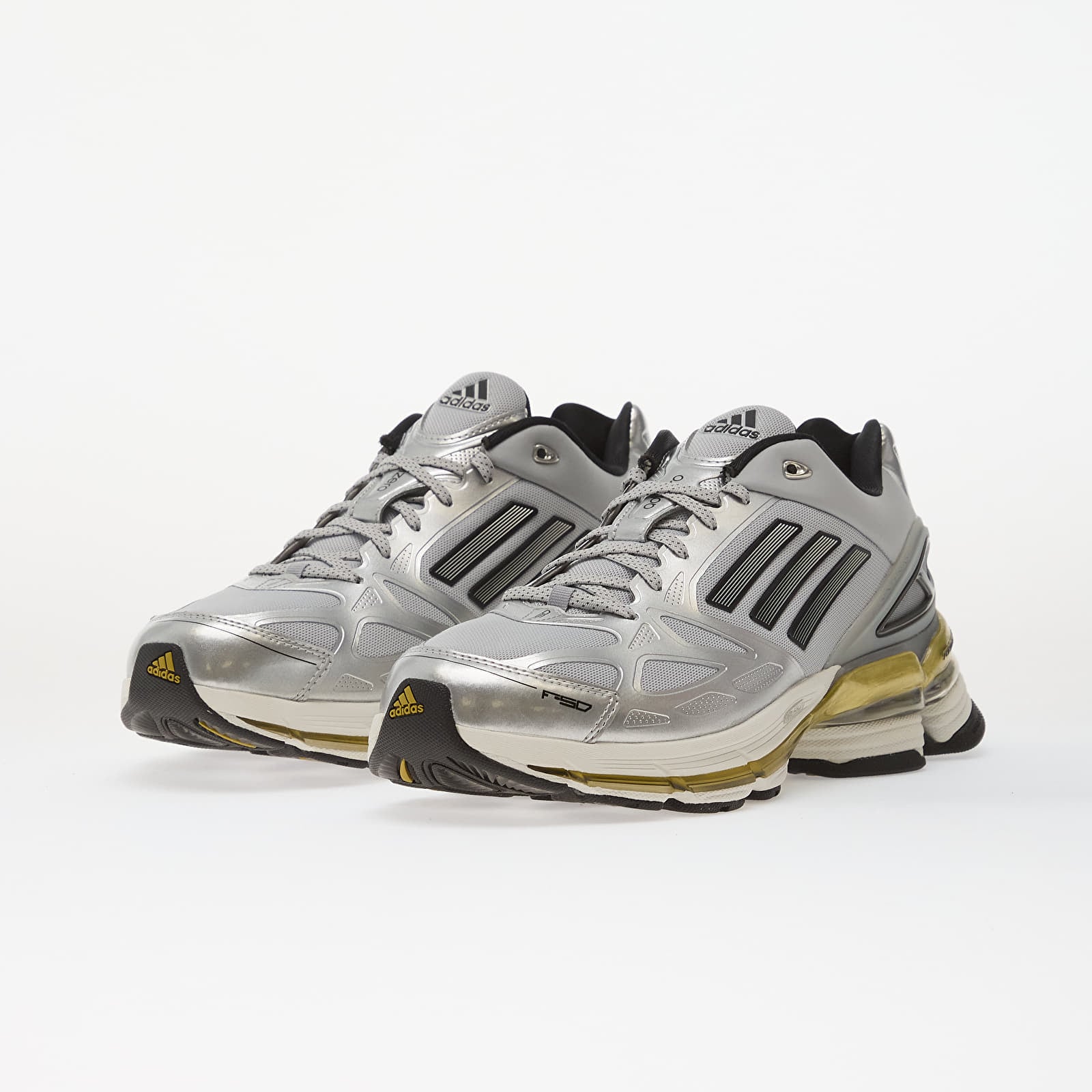 Men's sneakers and shoes adidas Adizero F50 Silver Metallic/ Core Black/ Gold Metallic