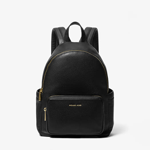 Plecak Michael Kors Tanner Medium Pebbled Leather Backpack Black