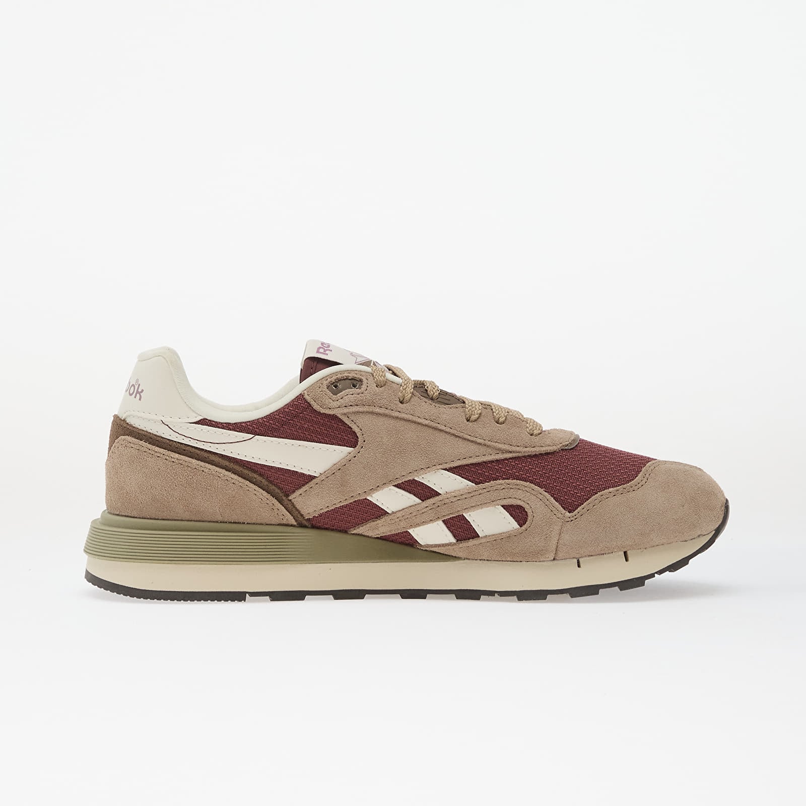 Scarpe uomo Reebok Classic Nylon 89 Grainy Grey/ Black Berry/ Chalk