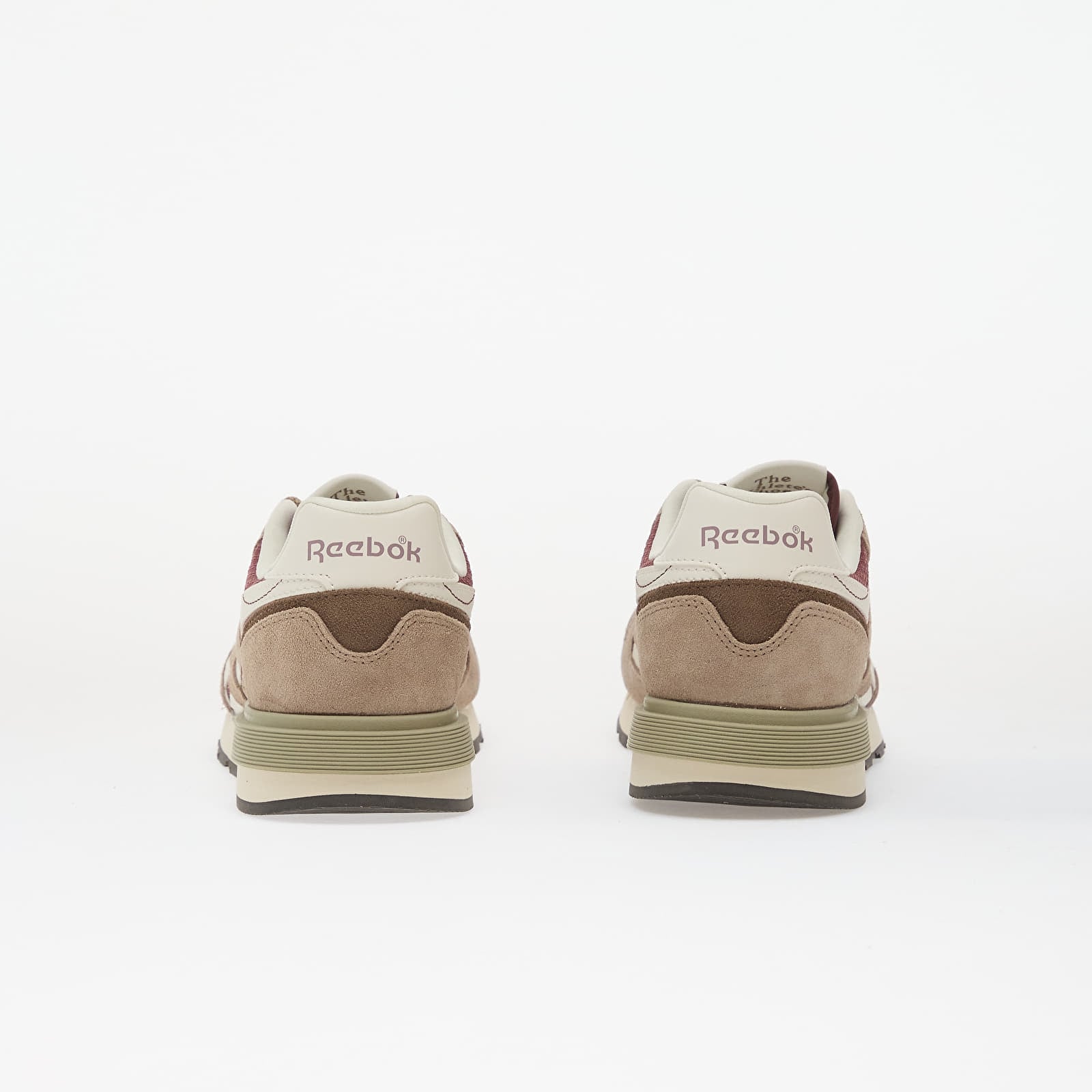 Scarpe uomo Reebok Classic Nylon 89 Grainy Grey/ Black Berry/ Chalk