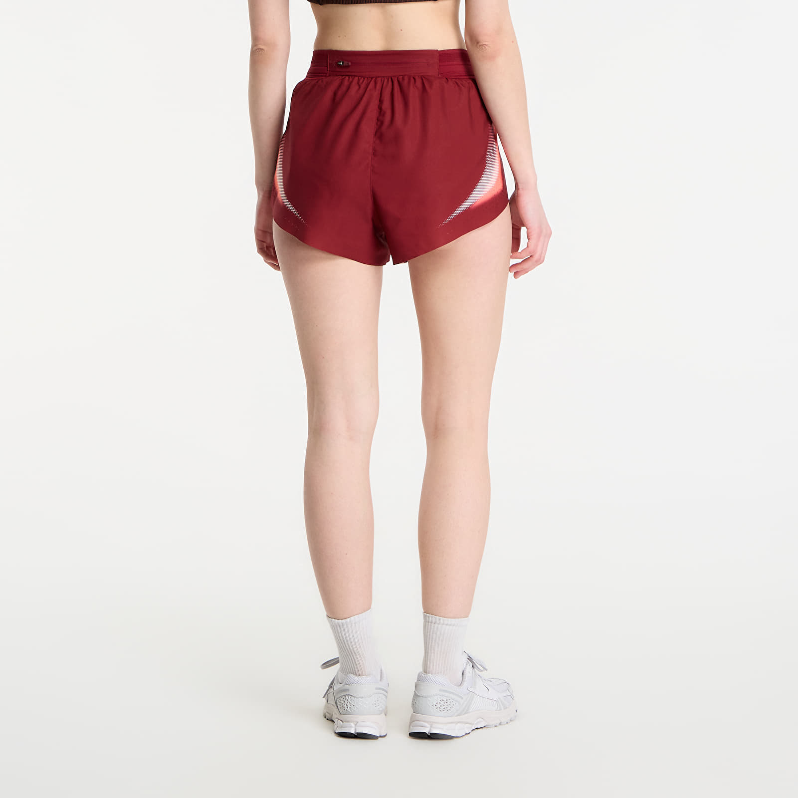Shorts für Frauen Nike AeroSwift Women's Dri-FIT ADV Brief-Lined 3" Running Shorts Team Red/ Black