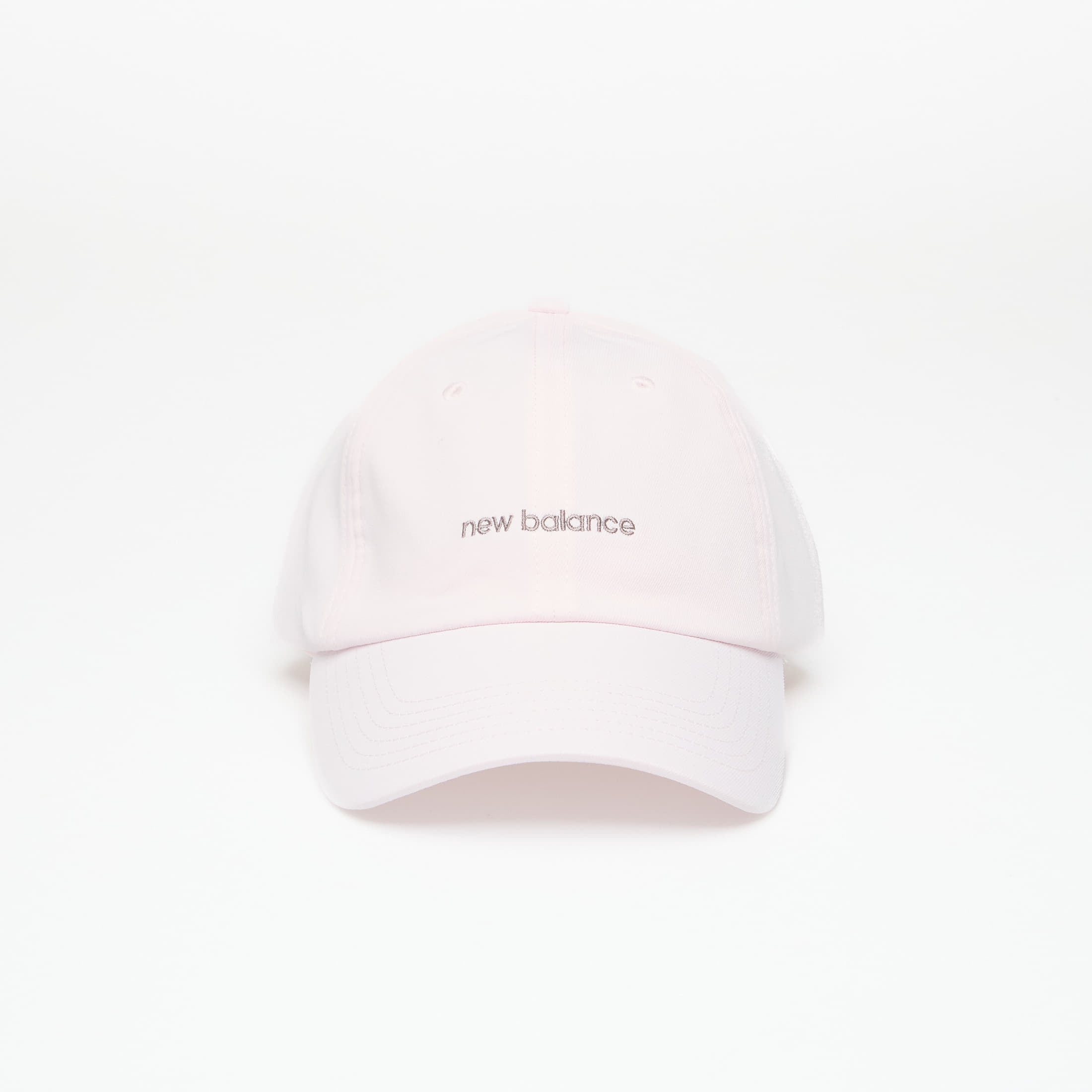 Cap New Balance Women's 6 Panel Linear Logo Hat Pink Salt Universal