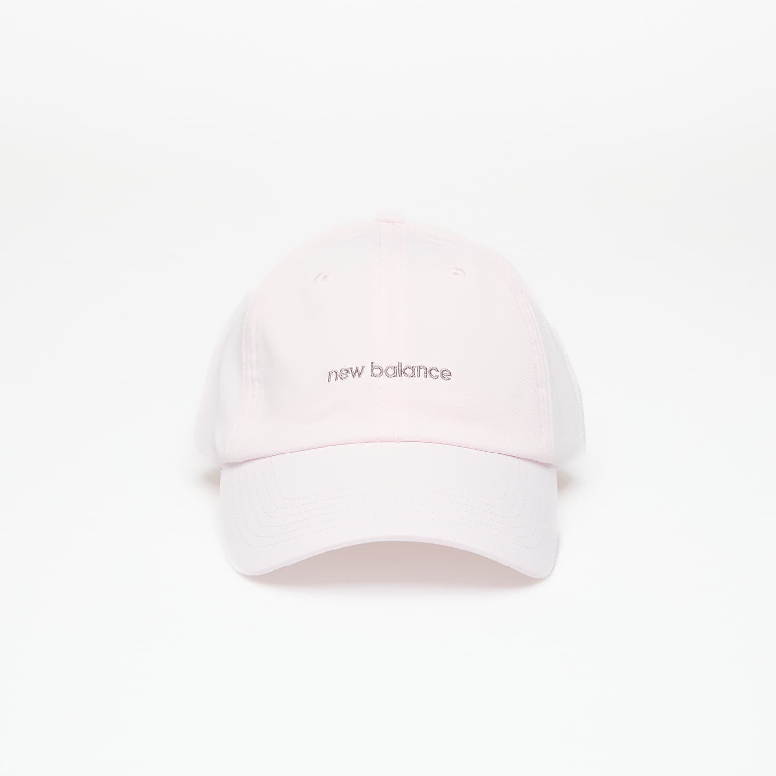 Kasketter til mænd New Balance Women's 6 Panel Linear Logo Hat Pink Salt