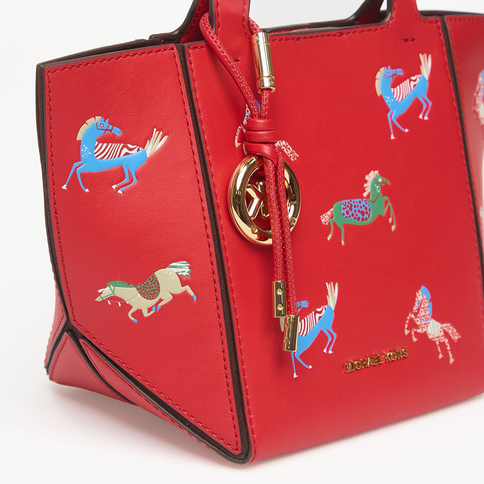 Kabelky Michael Kors Sm Conv Cinched Tote Crimson