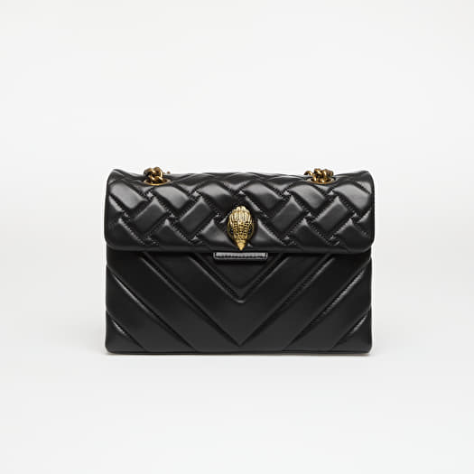 Kurt Geiger Leather Kensington X Bag Black