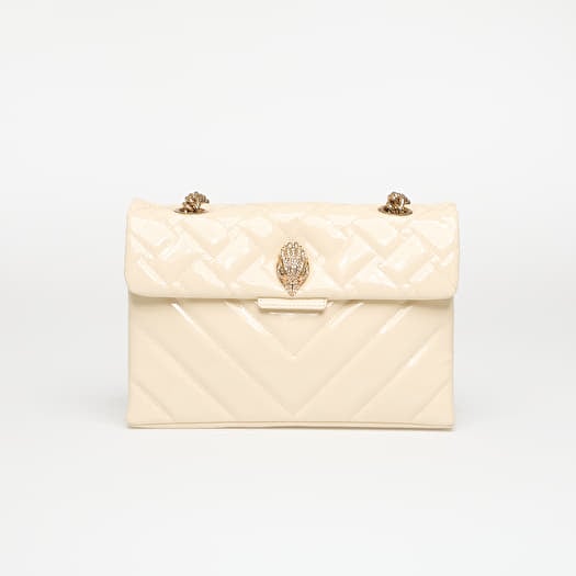 Kurt Geiger Leather Kensington Bag Cream